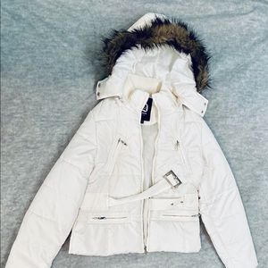 White Puffer Jacket